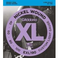 D'addario EXL190 Bass Gitar Tel Seti