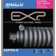 D'addario EXP170-5 Bass Gitar Tel Seti