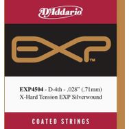 D'addario EXP4504 Tek Teli Pro Arte Nylon Core Silve Klasik Gitar
