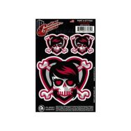 D'addario GT77032 Emo Gırl Skull Gitar Stickerı