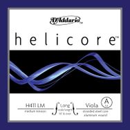 D'addario H411LM Helıcore A-LA Long Scale Medıum Vıola Tek Tel