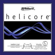 D'addario H414LM Helıcore C-DO Long Scale Medıum Vıola Tek Tel
