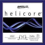 D'addario H512 D Re Helicore 4-4M Tek Çello Teli