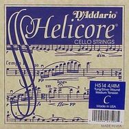 D'addario H514 Helıcore C-DO Long Scale Medıum Cello Tek Tel