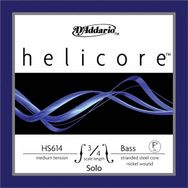 D'addario HS614 Fa Diyez Helicore Solo 3-4M Tek Kontrabas Teli