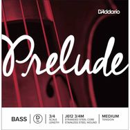 D'addario J612 D 3-4M Prelude Tek Bas Teli