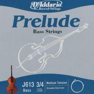 D'addario J613 Prelude A-LA Scale 3/4 MED Kontrabas Tek Tel