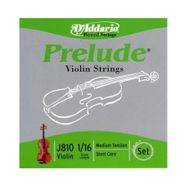 D'addario J810116 Prelude Scale 1/16 Medıum Tensıo Keman Tel Seti