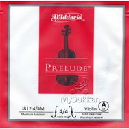 D'addario J812 A 1-4M Prelude Tek Keman Teli