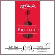 D'addario J914LM C Prelude Tek Viyola Teli