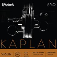D'addario KA310 4/4M Kaplan AMO 4/4 Scale Medıum Tens Keman Tel Seti