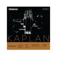 D'addario KA310L Kaplan AMO 4/4 Scale Lıght Tensı Keman Tel Seti