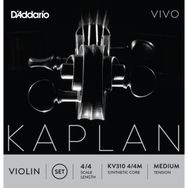 D'addario KV310 4/4M Kaplan Vıvo 4/4 Scale Medıum Ten Keman Tel Seti