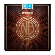 D'addario NB1047-12 Nikel Bronz 12 Telli Akustik Gitar Teli
