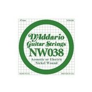 D'addario NW038 Nikel Wound Kalın Mi Elektro Akustik Tel