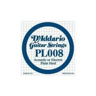 D'addario PL008 Plain Steel Elektro Tek Tel