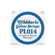 D'addario PL014 Plain Steel Si Elektro Tek Tel