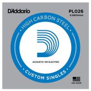 D'addario PL026 (26) Tek Elektro Gitar Teli