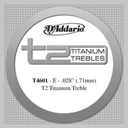 D'addario T4601 T2 Titanium 028 Hard Klasik Gitar Tek Tel