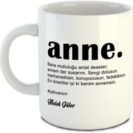 Dafhi Anne İyiki Varsın Kişiye Özel İsimli Kupa