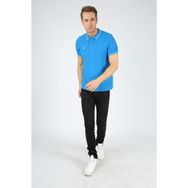 Dafron Sport Polo Çizgili Yaka Saks Erkek T-shirt