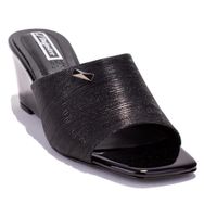 Dagoster DZA07-108524344 Siyah Kadın Dolgu Topuklu Ayakkabı