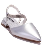 Dagoster DZA07-36503811 Gümüş Klasik Kadın Topuklu Ayakkabı