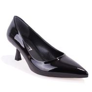 Dagoster DZA07-388499 Siyah Rugan Stiletto Kadın Topuklu Ayakkabı