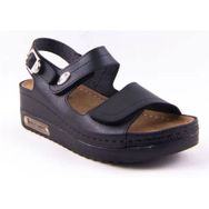Dagoster DZA37-3014 Siyah Günlük Ortopedik Kadın Sandalet