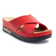 Dagoster DZA37-3029 Kırmızı Günlük Ortopedik Kadın Terlik