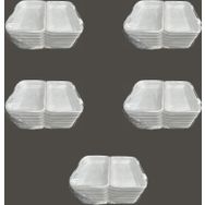 Dagyuce 36D 23.5x15 cm 5x20 Adet Tek Kullanımlık Köpük İskender Kapaklı Kase Kutu