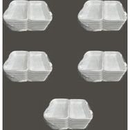 Dagyuce 36D 23.5x15 cm 5x20 Adet Tek Kullanımlık Köpük İskender Kapaklı Kase Kutu
