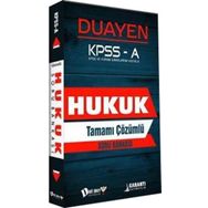 Dahi Adam Kpss A Grubu Hukuk Duayen Soru Bankası - Kolektif