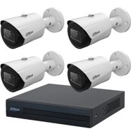 Dahua 4 kameralı Starlight Ip Set 2 mp Tak Çalıştır 1 tb HDD 1080P Full HD Hazır 4'lü Set