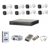 Dahua 8 Kameralı 2 mp 1080P PoE Tak Çalıştır Ip Set Dış Mekan 2 tb HDD Set