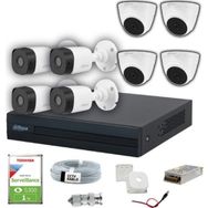 Dahua 8 Kameralı Full Hd Gece Görüşlü Güvenlik Seti