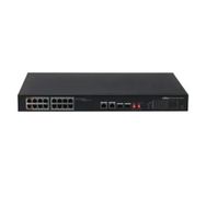 Dahua DH-S3218-16ET-135 16 Port 16XFE-2XGE-2XGE/SFP 135W Yönetilemez PoE Switch