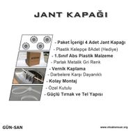 Daihatsu 317 15 İnç 4 Adet Jant Kapağı Seti