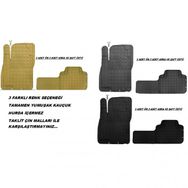 Daihatsu Terios 2005-2012 Havuzlu Kauçuk Paspas Takımı