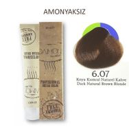 Daimon Fa 6.07 Koyu Kumral Naturel Kahve Amonyakasız Saç Boyası