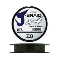 Daiwa J-Braid 4 Kat 270 mt 0,15 mm Koyu Yeşil Örgü İp Misina