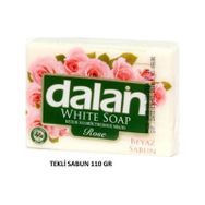 Dalan 110 gr Gül Tekli Beyaz Sabun