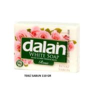 Dalan 110 gr Gül Tekli Beyaz Sabun