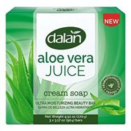 Dalan 3x90 gr Cream Soap Aloe Vera Sabun