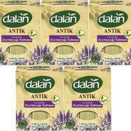 Dalan Antik Defneli Lavantalı 5x900 gr Zeytinyağı Sabunu