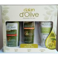 Dalan D'olive 850 ml Saç Bakım Seti ve Vücut Kremi
