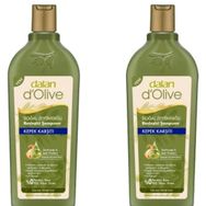 Dalan D'Olive Doğal Zeytinyağlı Kepek Karşıtı Besleyici 2x400 ml Şampuan