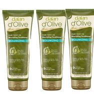 Dalan D'olive Zeytinyağlı Hacim Veren 3x200 ml Saç Kremi
