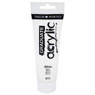 Daler Rowney 0110 White 120 ml Akrilik Boya