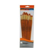 Daler Rowney 110 Simply Gold Taklon Synthetic 10'lu Fırça Seti